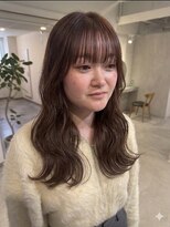 フォト 新宿(foto) ロングレイヤー/髪質改善/イメチェン/ベージュカラー/韓国/新宿