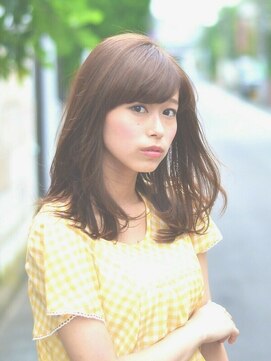 プレゼンス ブレインズ 下北沢(PRESENCE BRAINS) 『PRESENCE BRAINS』切りたくない☆けど重たくみせないロング♪