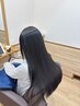 似合わせカット+bokuno式髪質改善矯正+髪質改善トリートメント