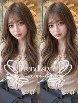 ラビス 浦和(Lovis)&nbsp;ミルクティーブロンド/ワンホンレイヤー/ニュアンスウルフ
