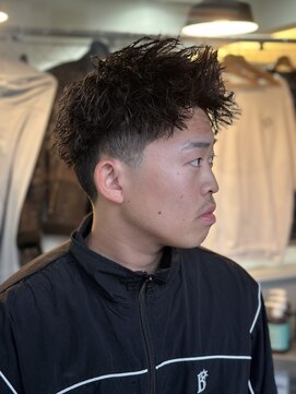 スウェル 船橋店(Swell) リバースセンターパート/ニュアンスパーマ/ダウンバング/船橋