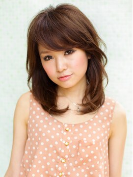 アフロート ディル(AFLOAT D'L) 《AFLOATディル裕二朗》大人、ミセスの毛流れセミロングヘア