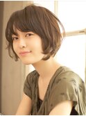 「BEKKU」別宮聖一 ゆるふわソフトカールの大人ショートボブ☆