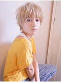 スパイキー小顔ショート