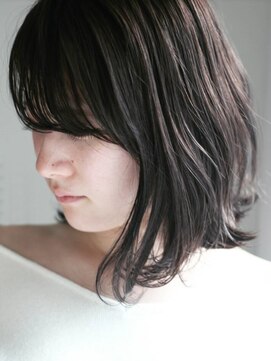 ペイジス(Pages) お客様ヘア×ゆらぎボブ×チャコールグレージュ