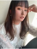 簡単スタイリング外ハネロング☆AMU