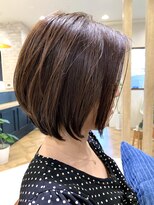 ジェービーヘア 稲毛(jb hair) 大人かわいいスリークボブローライト　アッシュブラウン【稲毛】