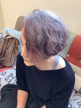 ヘアーメイク フェヌア(Hair Make fenua) 刈り上げ+アシメショートstyle