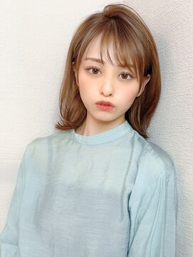 アフロート エル 錦糸町(AFLOAT L) LallYou　錦糸町　フリンジウェーブミルキーベージュ