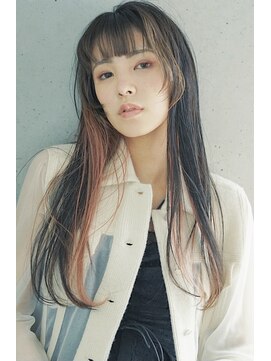 ハイジア(hygea) [hygea]インナーカラー　オン眉ロング[薬院/警固]