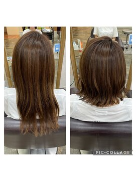 ムエベ(MUEBE) スッキリと切りっぱなしボブ