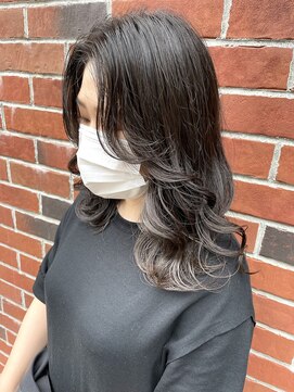 シェノン 梅田(CHAINON) グレージュグラデーション × レイヤーヴェール♪ /梅田