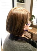 ふんわりグラデーションボブ