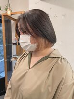 リッカ(RICCA)&nbsp;ペールトーンのオレンジベージュのインナーカラー