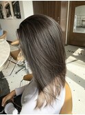 細めハイライトシルキーアッシュ【広尾/恵比寿】担当:柴崎 麻緒