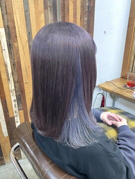 リッカ(RICCA) バイオレットパール×サファイヤブルー☆