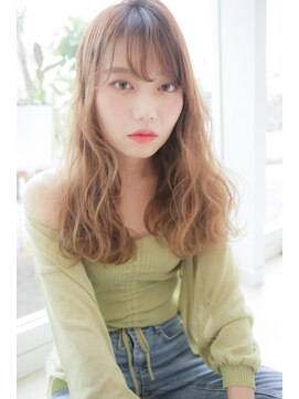 モコ(MOCO) 【MOCO hair natural】愛され波ウェーブロング