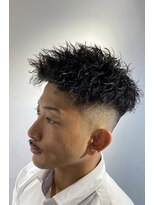 ドルクス 日本橋(Dorcus)&nbsp;メンズ短髪パーマ　爆イケショートツイスト　カッコいいパーマ