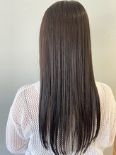 トレパルッキエーレサカイ(tre parrucchiere sakai) ［-tre-］ブリーチonダークグレージュ×イルミナカラー