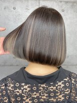 マックス フォー ヘアー(MAX FOR HAIR) 【デザインカラー】綺麗なボブ×高めインナーカラー