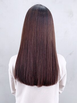 アルバム 渋谷パルコ(ALBUM) ツヤさらロング_グレージュカラーボブウルフ_ba322592