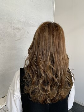 セットアップ 倉敷中庄店(SET-UP) モノトーングレージュハイライト