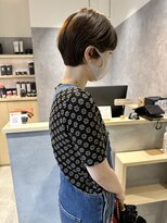 フレームプラス 御堂筋難波店(FRAME +)&nbsp;丸みショート　耳掛けショート