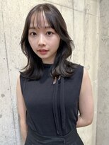 サイン 渋谷(SIGN)&nbsp;レイヤーカットイヤリングカラーインナーカラーケアブリーチ