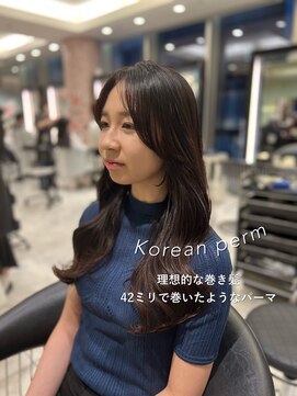 アピッシュ ギンザ(apish ginza) 真未/ロングのゆったりめ韓国パーマ