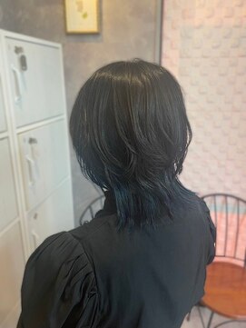 エルベ けやき台店(elve) ウルフ×インナーカラー