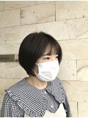 大人ショートボブ