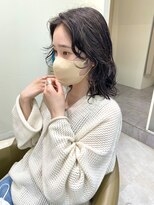 スタイル 茅ケ崎(STYLE)&nbsp;【ハクラ】ウルフパーマ レイヤー 顔まわりカット ミディアム