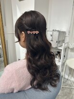 セット アンド バイ ルゥーダ 品川駅前店(SET and..by Rouxda.)&nbsp;ハーフツイン巻き下ろし