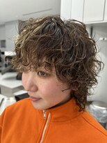 ヴァイス 新宿店(VAICE)&nbsp;マッシュウルフ/スパイラルパーマ［新宿/レイヤーカット］