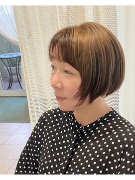 シザーズトリックス ノーブル(scissorstrix Noble) アンブレラカラー×白髪ぼかしハイライト