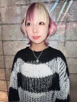 ハコ プラス(HACO+)&nbsp;ケアブリーチ　デザインカラー　ボブ