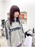ブリーチなしラベンダー、パープル、ウルフ、レイヤー