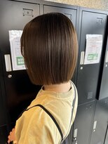 メルバイレガロ 水戸(mer by REGALO)&nbsp;パッツンボブ/オリーブグレージュ