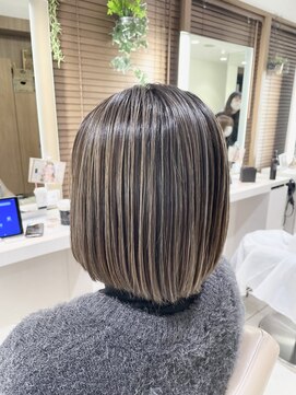 アッシュ 大宮店(Ash) 白髪ぼかしオリジナルハイライト