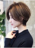 くびれショート/大人ショート/ショートボブ/30代40代50代
