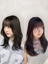 最旬！！レイヤーカットで小顔見せ×こなれ感のあるヘアへ。顔まわりの似合わせカットでとびきり可愛く♪