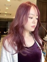 ボコカ(bococa)&nbsp;ピンクベージュ ロングレイヤー ケアブリーチ