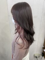 アジールヘア 北千住駅西口店(agir hair)&nbsp;ピンクイヤリングカラーピンクブラウン北千住