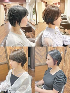 カラープロデュースバイアルバ(color produce byALBA) 大人ショートボブスタイル