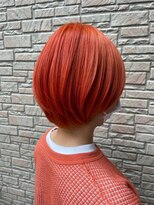 ルミヘアー 金沢駅西口店(Lumi hair)&nbsp;★金沢駅西/オレンジカラー/ハイトーンカラー/派手カラー