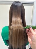 髪質改善ストレート