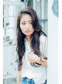 【ALIUS 池袋】ロング×グランジベージュ
