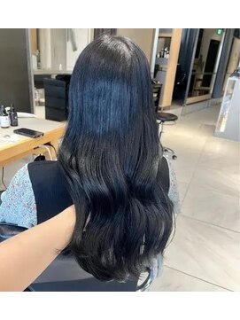 ヘアサロンガリカアオヤマ(hair salon Gallica aoyama) 韓国風◎ブルーブラック/暗髪カラー/黒髪カラー