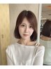 人気NO.1［市川麻世限定] カット+アディクシーカラー13750円→ 9900円