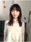 顔まわりたっぷりレイヤー